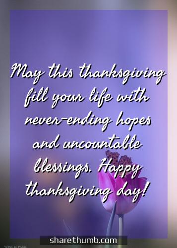 happy thanksgiving family sayings